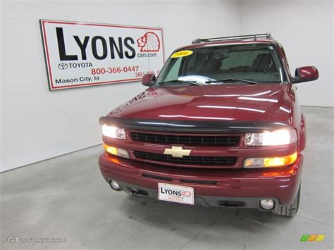 2006 Sport Red Metallic Chevrolet Tahoe Z71 4x4 42378440 Photo 28