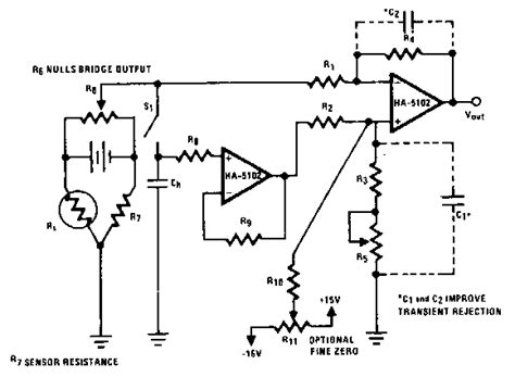 Auto Zeroing Scale Circuit Diagram | Electronic Circuit Diagrams & Schematics