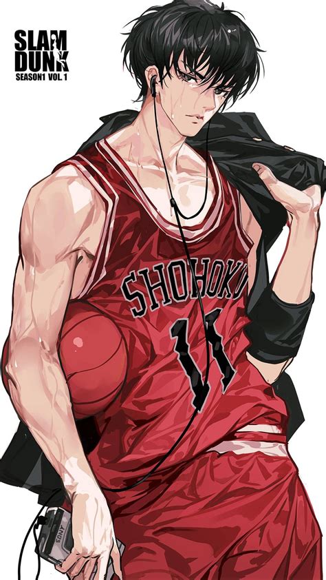 Handsome Anime Guys Cute Anime Guys Anime Picture Boy Slam Dunk