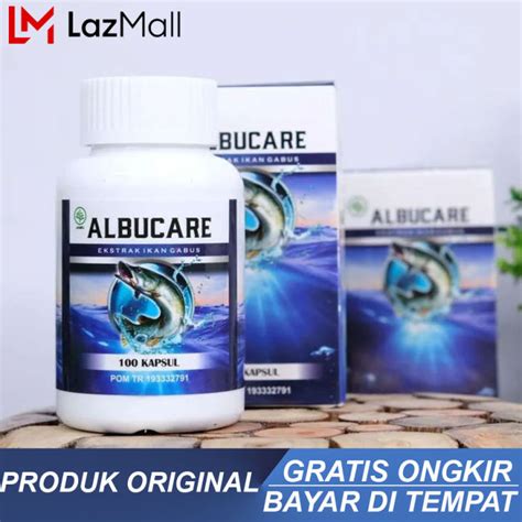 Albucare Kapsul Ekstrak Ikan Gabus Original Kapsul Bpom