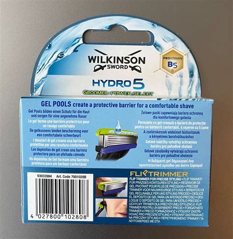 Wilkinson Sword Hydro 5 Groomer Power Select Men S Razor Blades