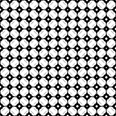 Black And White Seamless Pattern Texture Greyscale Ornamental Graphic