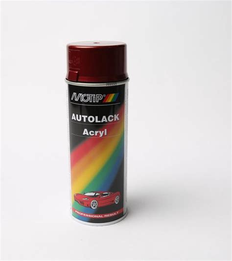 Motip Autolak Spuitbus Rood Metallic Ml Bol