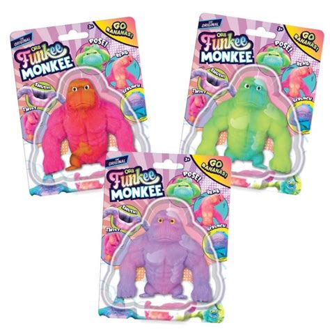 Orb Super Stretchy Funkee Monkee Toy Sensory Stress Ball Fidget Anxiety