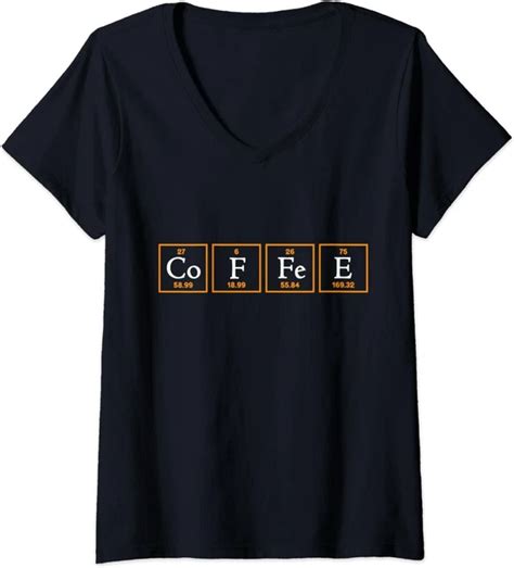 Hot Trending Kiraa Tee With Coffee Periodic Table Elements Science