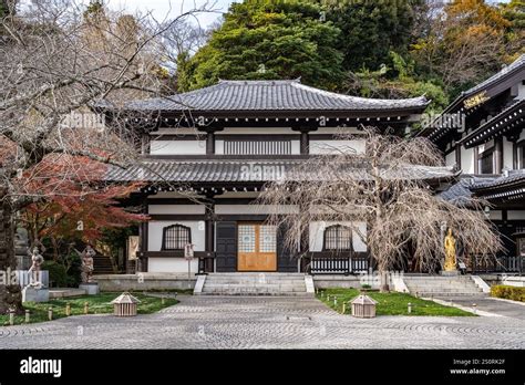 kanagawa japan  december  hasedera temple  kamakura