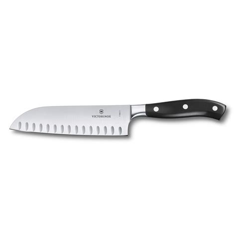 Santoku Victorinox Grand Ma Tre Lame Alv Ol E Cm Manche Noir