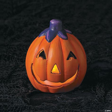 Ceramic Pumpkin Tea Light Holder