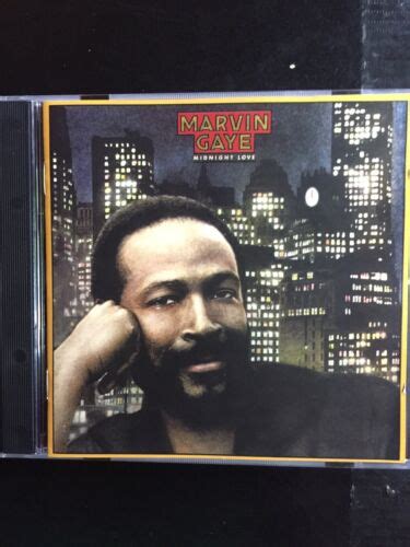 Marvin Gaye Midnight Love Used 9 Track Cd Album 1982 Soul R B Sexual