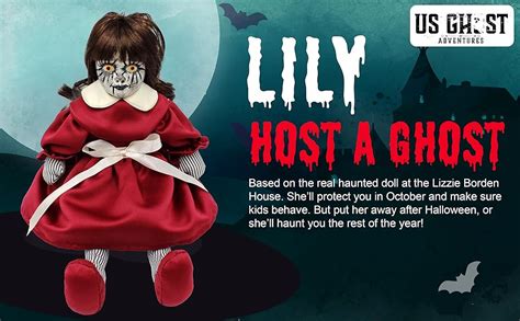 Lily Host A Ghost Doll 13 Scary Haunted Doll For