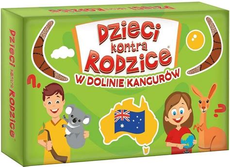 Kangur Dzieci Kontra Rodzice W Dolinie Kangur W Gra Dla Dziecka