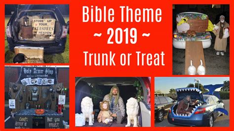 Trunk or Treat: Church Christian Halloween Alternative Ideas