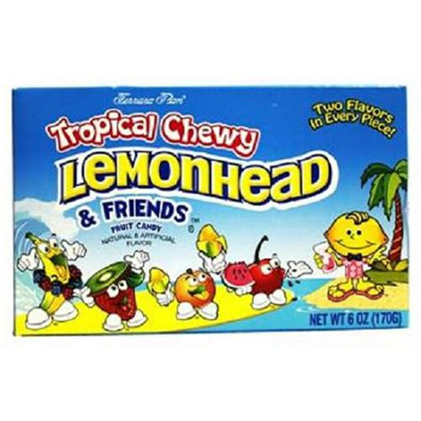 Chewy Lemonhead Tropical Assorted Fruit Flavored Candies 5 Oz Walmart