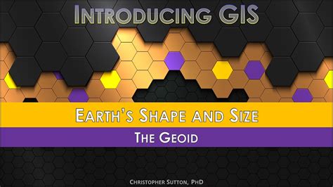 Earth's Shape & Size - The Geoid - YouTube