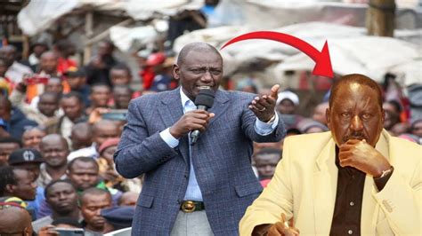 Raila You Cannot Do Anything To Me Angry Ruto Responds To Raila Over