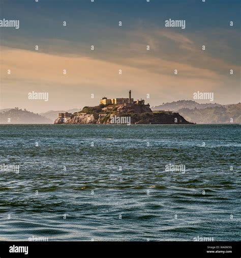 The Alcatraz Island In San Francisco Bay San Francisco California