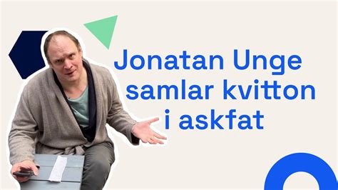 Jonatan Unge skriker på Simon och hanterar kvitton Sveriges bästa