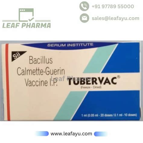 Tubervac Bacillus Calmette Guerin Vaccine 1 Ml At Rs 100 Vial In Surat