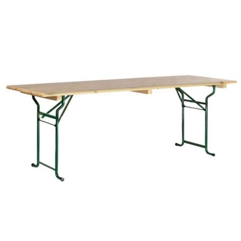 Table Pliante Brasserie Rectangle 220 Cm X 70 Cm Location Tables SLF