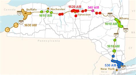 New York State Highway Map - Printable Map