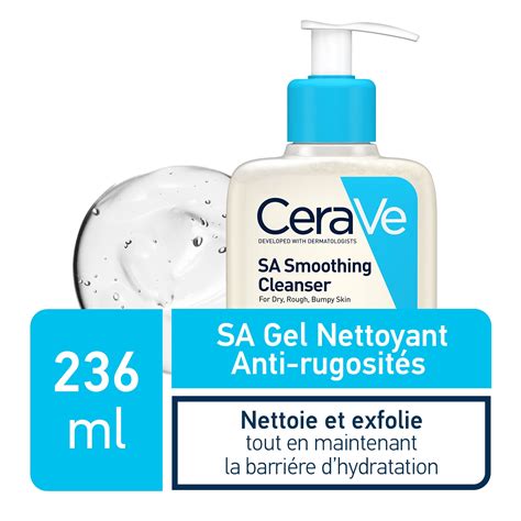 CERAVE SA Gel Nettoyant Anti Rugosités Peau Sèche et Rugueuse 236ml