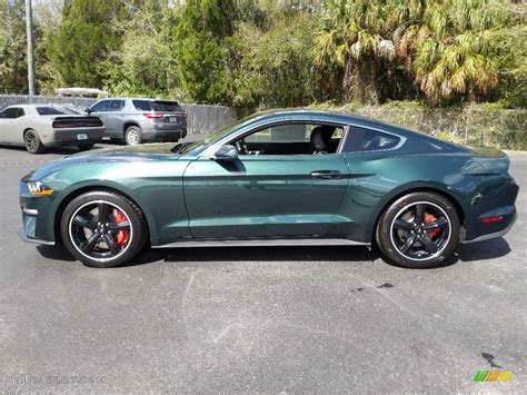 Dark Highland Green Ford Mustang Bullitt Photo