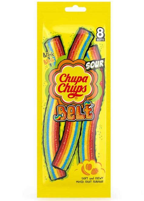 Chupa Chups Sour Belt 57g Indulgelk