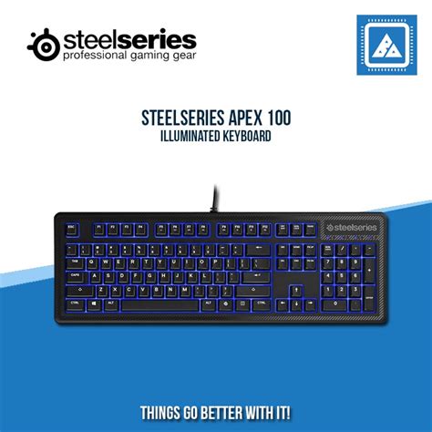 STEELSERIES APEX 100 ILLUMINATED KEYBOARD – BlueArm Computer Store