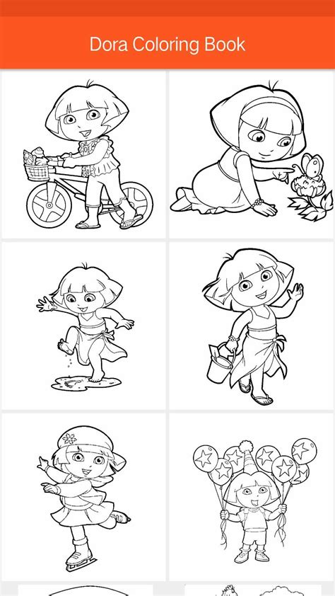 Dora coloring book Game for kids APK for Android Download