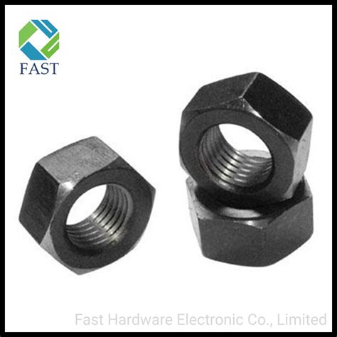 Black Oxide Hex Nut Din Grade China Hex Nut And Hexagon Nut