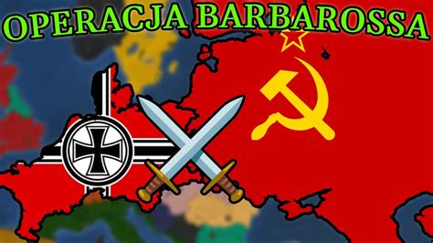 NIEMCY VS ZSRR HISTORIA OPERACJI BARBAROSSA Age Of History II YouTube