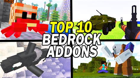 Top Minecraft Bedrock Mods Windows Mcpe October Addons