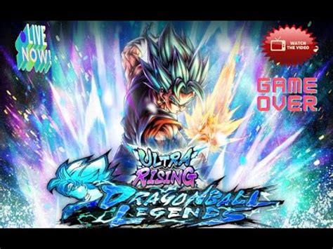 DBZ Dragon Ball Legends 3000 Chrono Crystal Burn On Ultra Summon GAME