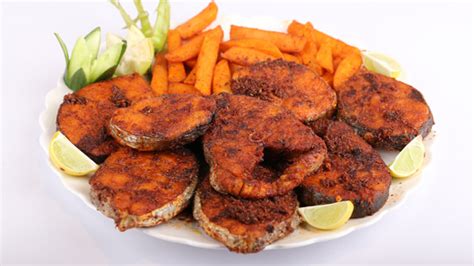 Fish Fry With Spicy Potato Wedges Recipe Shireen Anwar Masala TV