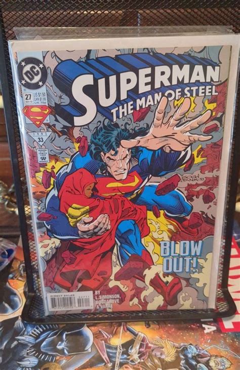 Superman The Man Of Steel 27 1993 Comic Books Modern Age DC