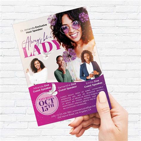 Download Ladies Conference Flyer Psd Template Exclusiveflyer