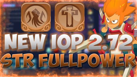 Dofus Pvp X New Iop Str Full Power Youtube