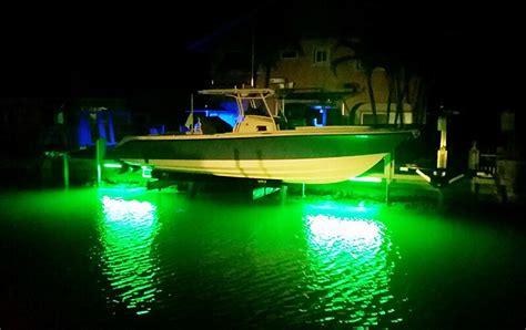 Green Led Marine Dock Lights - About Dock Photos Mtgimage.Org