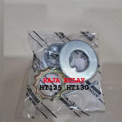 Jual NUT AXLE KIT MUR AS RODA DEPAN RINO DUTRO HT125 HT130 1SET Di