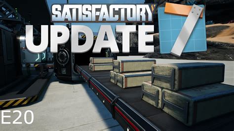 Satisfactory Update E Tiers Unlocked Encased Industial