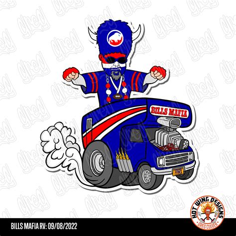 Bills Mafia RV Sticker | Hot Wing Designs