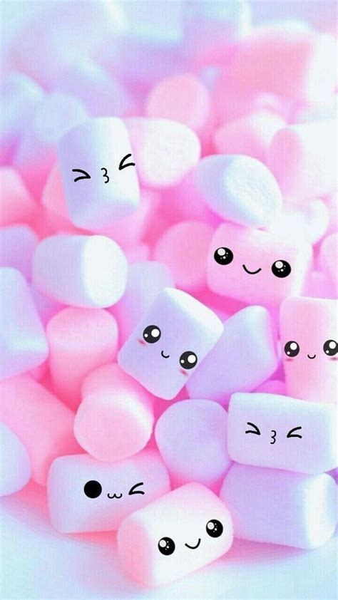 Cute Marshmallow Wallpapers - Wallpaper Cave