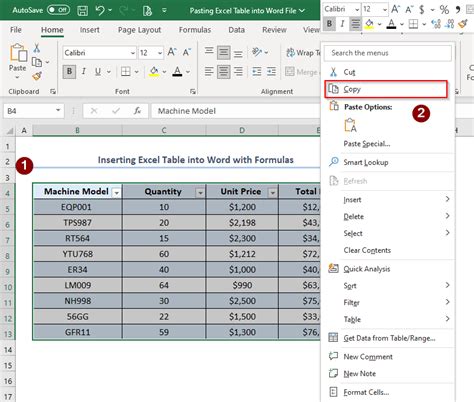 How To Paste Excel Table In Ms Word Design Talk