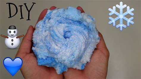 Diy Winter Wonderland Cloud Dough Slime New And Improved Recipe Youtube