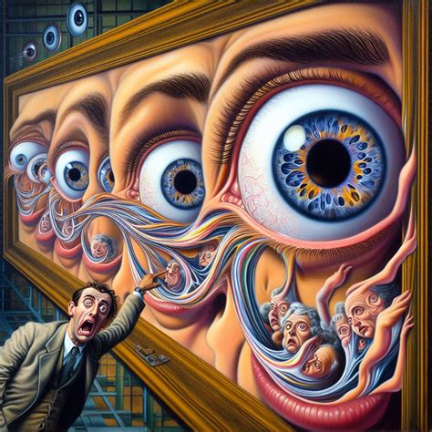 DALL E 3 Salvador Dalí Inspired Wired Eyed Internet Surrealist Art