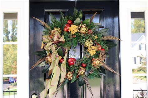 Beautiful Holiday Wreaths Featured On Bright Bold And Beau Flickr