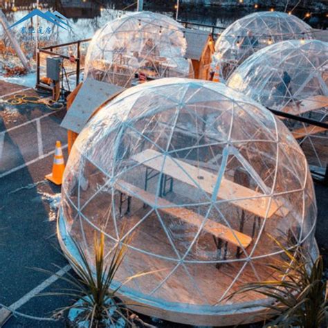 Luxury Hotel Dome House Geodesic Dome Trade Show Tent Garden Igloo