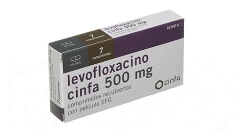 Levofloxacino Cinfa Mg Comprimidos Recubiertos Con Pelicula Efg