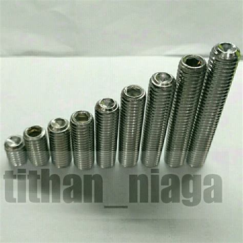 Jual Baut L Tanam Stainless M X Drat Ss Di Lapak Tithan Niaga