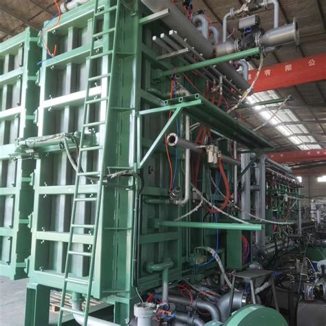 Expanded Polystyrene Foam Blocks Molding Machine With Air Cooling